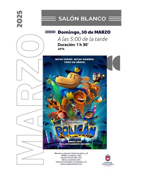 «Policán» – Domingo de Cine en el Salón Blanco